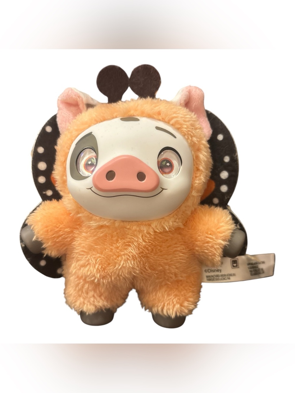 Disney into the woods Pua Moana plush with key ring - Picture 4 of 4